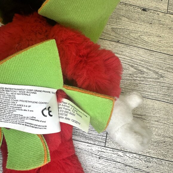 13" Looney Tunes Marvin The Martian Plush 2011 Six Flags Retro - Picture 8 of 9